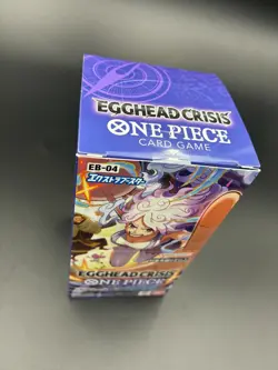 ONE PIECE Card Game EB-04 Egghead Crisis Booster Box Sealed Japanese - Image 2
