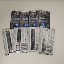 VS. SYSTEM DC Superman Man Of Steel Trading Card Game, CCG 8 NEW Booster Packs - Image 2