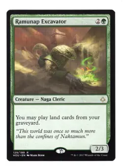 MTG Ramunap Excavator- Hour of Devastation NM/Reg English - Image 1