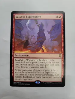 MTG - Valakut Exploration Zendikar Rising Regular R#175 - Image 1