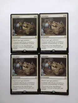 MTG - 1x Solemnity - Hour Of Devastation - LP - Image 1