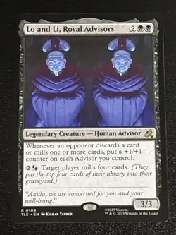 MTG Avatar: The Last Airbender: Eternal-Legal Lo and Li, Royal Advisors 0108 NM - Image 1