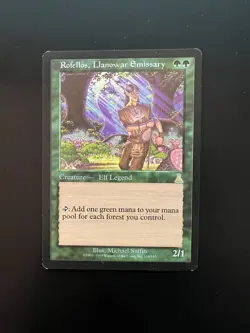Rofellos llanowar emissary Urza's Destiny MTG - 775e - see picts for condition - Image 1