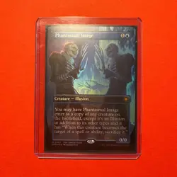 MTG Phantasmal Image - FOIL! Extended Art Duskmourn Mythic - Image 2