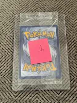SEALED Pokemon Mimikyu SVP 075 Paldean Fates Full Art Holo Black Star Promo #4 - Image 2
