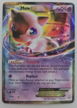 POKEMON TCG MEW EX (ULTRA RARE) 46/124 DRAGONS EXALTED + - Image 1