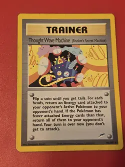 Pokemon Card - Thought Wave Machine Neo Destiny 96/105 LP Pokemon TCG - Image 1