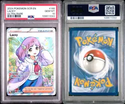 2024 POKEMON SCR EN LACEY ULTRA RARE PSA 10✨ - Image 3