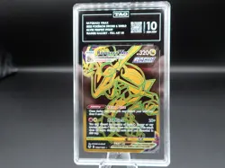 Pokemon TCG Rayquaza VMAX Secret Rare TG29/TG30 Silver Tempest TAG 10 2022 - Image 1