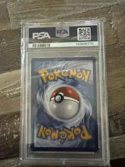 Pokemon Reshiram & Charizard GX SM Black Star SM247 TAG TEAM Holo PSA 8 Promo - Image 2