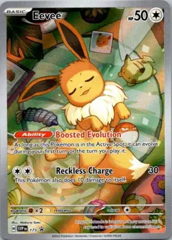 Pokemon TCG Eevee - Promo SV: Scarlet & Violet Promo Cards SVP 173 NM (SKU 1-2) - Image 1