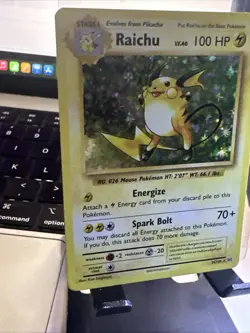 Raichu 36/108 - Holo Rare - XY Evolutions - Pokemon TCG - NM - Image 2