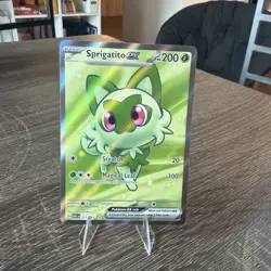 Pokemon TCG Sprigatito EX Full Art Card 251/217 Ascended Heroes Ultra Rare NM - Image 1