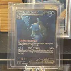 Pokemon TCG Blastoise EX Sir 200/165 Scarlet & Violet 151 *Perfect Mint* - Image 1