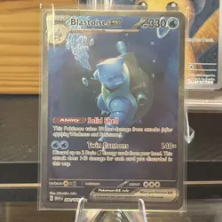 Pokemon TCG Blastoise EX Sir 200/165 Scarlet & Violet 151 *Perfect Mint* - Image 2