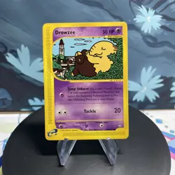 Pokemon Drowzee (74b) 74b/147 Aquapolis E Series LP - Image 1