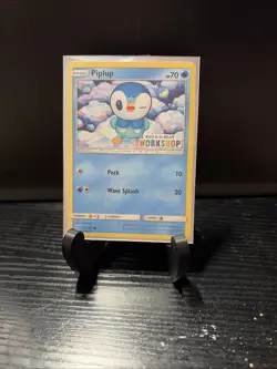 POKEMON PIPLUP 32/156 BUILD-A-BEAR WORKSHOP PROMO STAMPED SEALED NM - Image 1