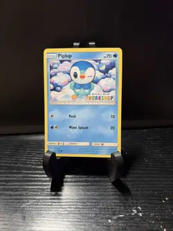 POKEMON PIPLUP 32/156 BUILD-A-BEAR WORKSHOP PROMO STAMPED SEALED NM - Image 2