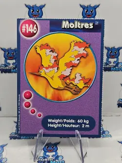 Pokemon MOLTRES #146 - [Burger King Promo] - LP - Image 1