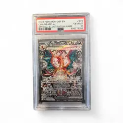 🔥2023 POKEMON OBSIDIAN FLAMES SPECIAL ILLUSTRATION RARE #223 CHARIZARD PSA 10 - Image 1
