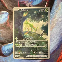 Pokemon Virizion 095/086 Sv: White Flare Illustration Rare Full Art Holo 2025 - Image 1