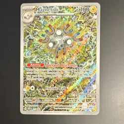 Pokemon TCG Magneton 159 Pokemon center black star promo - Image 1