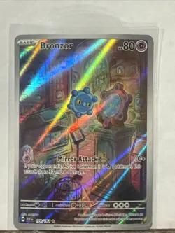 Pokemon TCG Bronzor Scarlet & Violet Temporal Forces 170/162 - Image 1