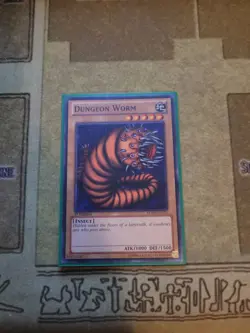 YUGIOH DUNGEON WORM LCJW-EN221 COMMON 1ST ED NM - Image 1