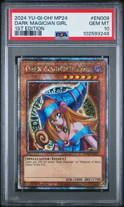 Dark Magician Girl MP24-EN009 1st Edition QCR Yugioh PSA 10 *248 - Image 1