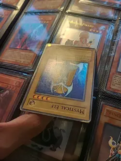 YuGiOh Mystical Elf LOB-062 1st edition Super Rare - Image 3
