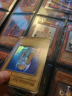YuGiOh Mystical Elf LOB-062 1st edition Super Rare - Image 4