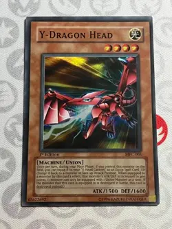Y-Dragon Head - 1st Edition - MFC-005 - Super Rare (LP) - Yugioh - Image 1