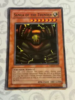 Sanga of the Thunder - MRD-EN025 - Super Rare - Unlimited - Original (NM) Yugioh - Image 1