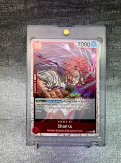 • Shanks • P-083 Pirate Foil Premium Booster The Best Vol 2 One Piece TCG NM - Image 1