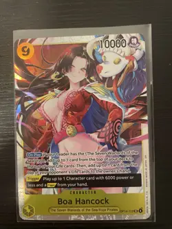 Boa Hancock OP14-112 SR The Azure Sea’s Seven One Piece TCG English NM - Image 1