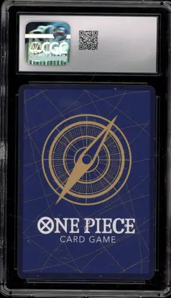 One Piece CCG Monkey.D.Luffy PRB02 SEC EB02-001 DAMAGED SLAB CGC 10 Gem Mint - Image 2