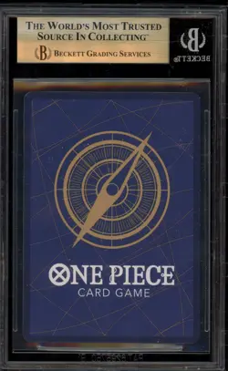 One Piece CCG Portgas.D.Ace Paramount War Manga Alt Art OP02-013 BGS 9.5 - Image 2