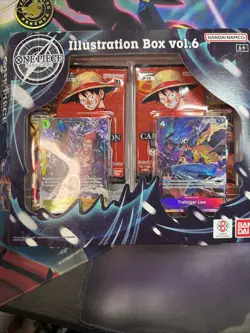 One Piece Illustration Box Vol 5 + Vol 6 Lot Set Of 2 Sealed QTY PRB-02 OP-13 - Image 2
