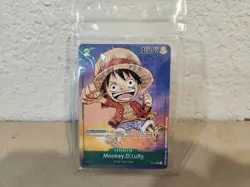 Monkey.D.Luffy P-037 One Piece Promotion Cards Foil Sealed - Image 1