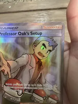 Professor Oak's Setup 233/236 Cosmic Eclipse Full Art Ultra Rare Pokemon Card - Image 4