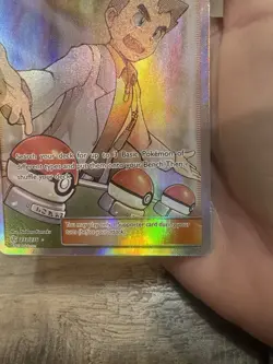 Professor Oak's Setup 233/236 Cosmic Eclipse Full Art Ultra Rare Pokemon Card - Image 5