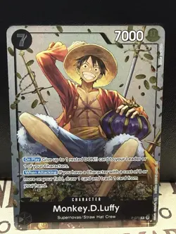 Monkey.D.Luffy (Tin Pack Set Vol. 2) P-075 One Piece Promotion Cards Foil - Image 1