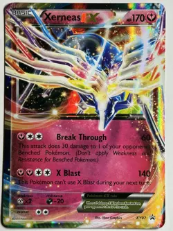 Xerneas EX Holo XY Promos XY07 MP-LP Pokemon Card - Image 1