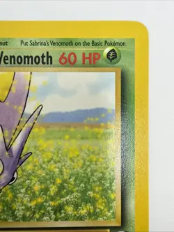 Sabrina's Venomoth 34/132 Gym Heroes Regular Rare Vintage Pokemon Card - Image 4