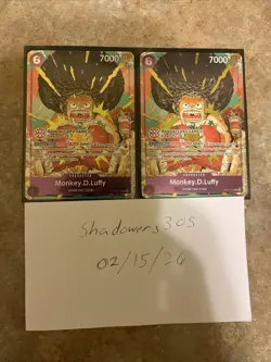 Monkey.D.Luffy (BANDAI Card Games Fest 25-26) OP07-073 One Piece Promotion Cards - Image 1