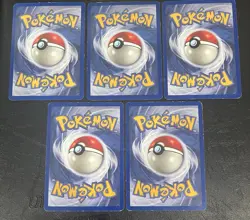 Pokemon TCG Fossil 1st Edition Uncommon 5 Card Lot Seadra, Golem, Magmar, Golbat - Image 2