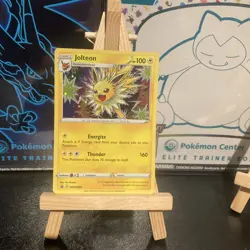 POKEMON Card JOLTEON SWSH094 BLACK STAR PROMO Holo Rare Near Mint - Image 1