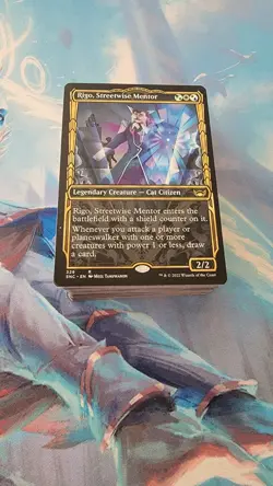 Rigo, Streetwise Mentor Custom Commander Deck MTG Near Mint - Image 1