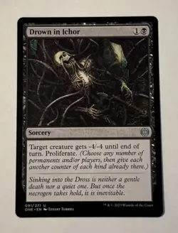 MTG Drown in Ichor - Phyrexia All Will Be One LP - Image 1