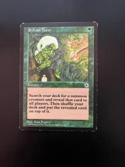 Sylvan Tutor MTG Portal - see picts for condition - Image 1